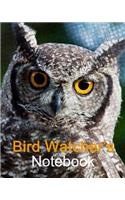 Bird watcher's notebook