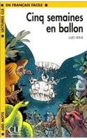 Cinq Semaines En Ballon - Book & Cassette