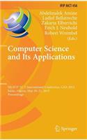 Computer Science and Its Applications