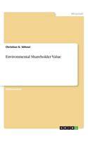 Environmental Shareholder Value
