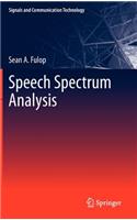 Speech Spectrum Analysis