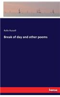 Break of day and other poems