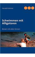 Schwimmen mit Alligatoren