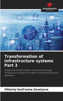 Transformation of infrastructure systems Part 3