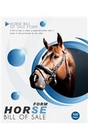 horse bill of sale form
