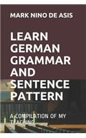 Learn German Grammar and Sentence Pattern