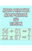 Math Practice Multiplication And Division