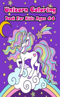 Unicorn Coloring Book For Kids Ages 4-8