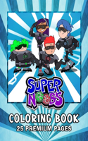 Super Noobs Coloring Book