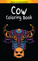 Cow Coloring Book: An Adult Coloring Book with Fun, Easy, and Relaxing Coloring Pages