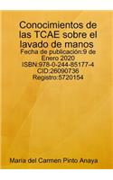 Conocimientos de las TCAE sobre el lavado de manos