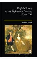 English Poetry of the Eighteenth Century, 1700-1789