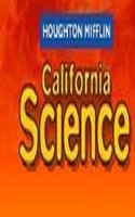 Houghton Mifflin Science Spanish California: Ind Bk 6 Pk on Ch4 Level 3
