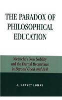 Paradox of Philosophical Education