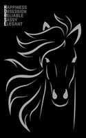 Notebook for Equestrians, College Ruled Journal - Horse