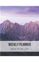 Weekly Planner with To Do List