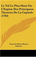 Le Vol Le Plus Haut Ou L'Espion Des Principaux Theatres de La Capitale (1784)