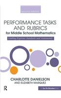 Performance Tasks and Rubrics for Middle School Mathematics: Meeting Rigorous Standards and Assessments