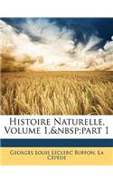 Histoire Naturelle, Volume 1, Part 1