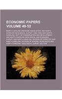 Economic Papers Volume 49-52: (English)