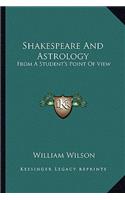 Shakespeare And Astrology