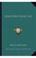 Lengthen Your Life