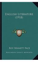 English Literature (1918)