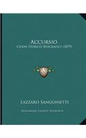 Accursio: Cenni Storico-Biografici (1879)