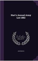 Hart's Annual Army List 1882