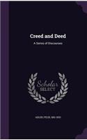 Creed and Deed: (English)