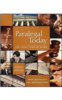 Paralegal Today: Legal Team at Work and Bankruptcy Supplement Package (West Legal Studies Series)