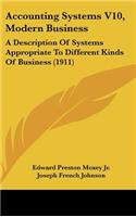 Accounting Systems V10, Modern Business