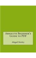 Absolute Beginner's Guide to PDF