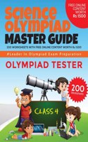 Science Olympiad Master Guide - Class 4: 200 Worksheets with Free Online Content worth Rs 1500