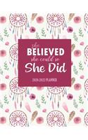 She believed she could so she did