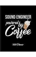 Sound Engineer Powered By Coffee 2020 Planner