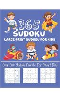 365 Sudoku Large Print Sudoku For Kids