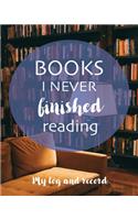 Books I never finished reading