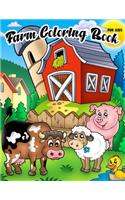 Farm Coloring Book For Kids