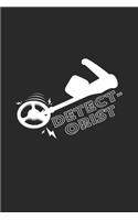 Detectorist: 6x9 Metal Detector - dotgrid - dot grid paper - notebook - notes