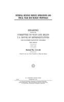 Internal Revenue Service operations and fiscal year 2010 budget proposals