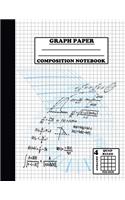Graph Paper Composition Notebook. Quad Ruled-4 Squares Per Inch