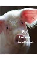 Pig Lovers Journal Notebook: A4 Size with 200 Pages for recording your special events or thoughts. Ideal Gift. Includes Index Pages, Password Tracking Columns, At a Glance Calen