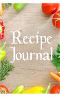 Recipe Journal: Blank Cookbook with Table of Contents, 6" x 9" (15.24 x 22.86 cm), 126 Pages