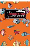 Shooting Log Book: Shooting Log Book For Snipers, Hunters and Weekend Gun Lovers, Shot Recording with Target Diagrams, Cute Funky Fish Cover(20 Shooting Log Books)