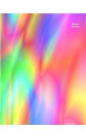 Unruled Notebook: Unruled, Blank Notebook. No Lines. No Page Numbers. Glossy Cover with Image on Front and Back. Full Size at 8.5 X 11 Inches. Great for Artwork or Jo