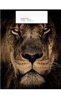 Lion Composition Book
