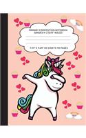 Primary Composition Notebook Grades K-2 (5/8