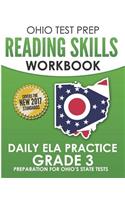 OHIO TEST PREP Reading Skills Workbook Daily ELA Practice Grade 3
