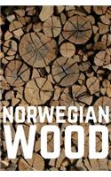 Norwegian Wood Lined Notebook